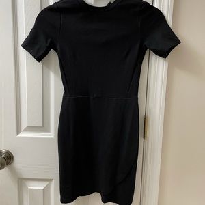 Topshop black mini dress